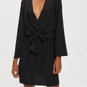 TOPSHOP Tiffany Knot Minidress